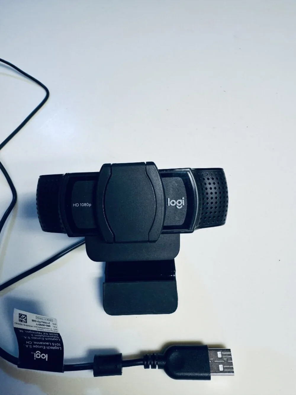 Logitech C920e Business Webcam, Full HD 1080p/30fps Video Calling
